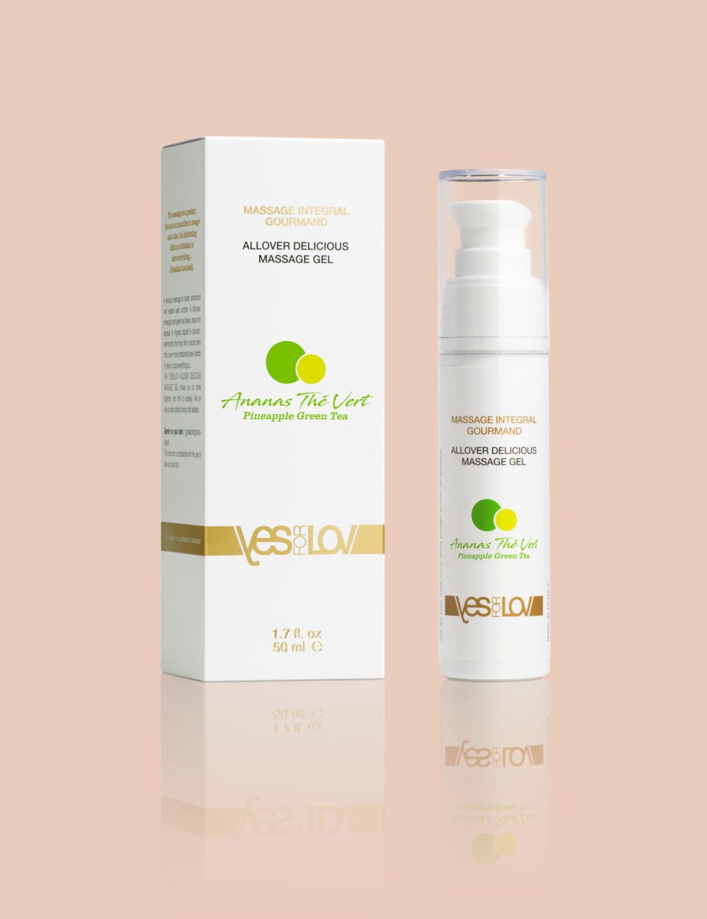 Delicous massage gel pineapple massage integral gourmand ananas