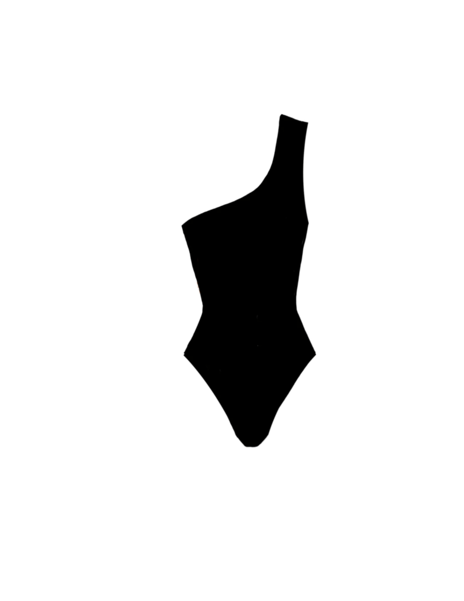 Eau Swim asymétrique noire